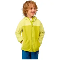 Mammut - Kid's Waymarker Midlayer Hooded Jacket - Fleecejacke Gr 116 gelb/grün