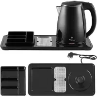 Royal Catering Hotel Willkommensset Wasserkocher Tablett 1,2 l