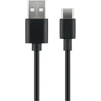 Microconnect USB3.1CCHAR3B, 3 m, USB A, USB C, USB 2.0, Schwarz
