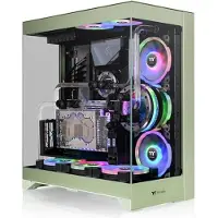 Thermaltake CTE E550 TG, Midi Tower, PC, Grün, ATX, EATX, micro ATX, Mini-ITX, SPCC, Gaming