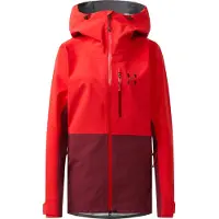 Haglöfs Damen Skijacke Alper Proof Jacket Women Rot XL