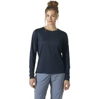 Helly Hansen Longsleeve Damen HH Tech Crew LS 2.0 Navy-S