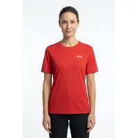 Jack Wolfskin T-Shirt Vonnan S/S Damen Siren Red-XL