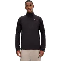 Berghaus Prism Micro Polartec Fleece Mit Halbem Reißverschluss, Schwarz