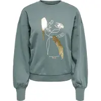 ONLY "ONLBROOKY L/S PRINT UB CS SWT", Baumwollmischung, regular fit