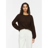Vila Viliga Pointelle Strickpullover