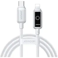 JOYROOM USB-C auf Lightning-Schnellladekabel 30 W, 1,2 m - Weiß