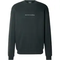 Scotch & Soda Core - Logo Front Chest Sweatshirt Dark Green Größe: XXL | Pullover Outlet | Herren | Grün