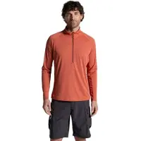 Craghoppers Nosilife Solarshield+ Half Zip Langarm-t-shirt