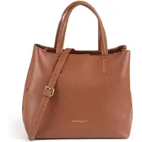 Vivisence Elegante große Handtasche Polyurethan Damen Tragetasche mit Organizer und Schultergurt für Arbeit, Einkauf, Alltag