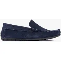 Omnio Herren Slipper, marineblaues Wildleder