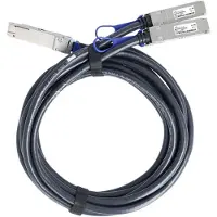 BlueOptics passive 200GBASE-CR4 QSFP56 zu 2x100GBASE-CR QSFP56 Breakout Direktverbindungs-Kabel, 1 Meter