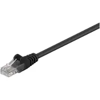 Microconnect B-UTP5075S, 7,5 m, Cat5e, U/UTP (UTP), RJ-45, RJ-45, Schwarz