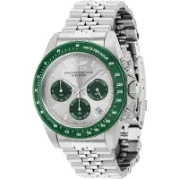Invicta Speedway 36734 Herrenuhr - Quarzwerk - Edelstahl mit grauem Zifferblatt - 39 mm
