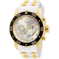 Invicta Pro Diver - SCUBA 20292 Herrenuhr - Quarzwerk - Edelstahl mit silbernem Zifferblatt - 48 mm