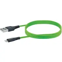 Schwaiger LPRO420 501 - Grün - USB A - Lightning - 1,2 m - Männlich - Männlich