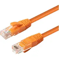 Microconnect MC-UTP6A005O, 0,5 m, Cat6a, U/UTP (UTP), RJ-45, RJ-45, Orange