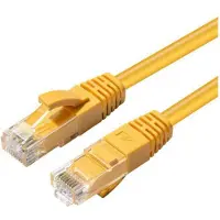 Microconnect UTP501Y, 1 m, Cat5e, U/UTP (UTP), RJ-45, RJ-45, Gelb