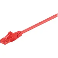 Microconnect B-UTP602R, 2 m, Cat6, U/UTP (UTP), RJ-45, RJ-45, Rot