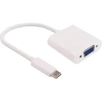 Microconnect USB3.1CVGAW, Weiß, 38 g, 198 mm, 177 mm, 16 mm, 38 g