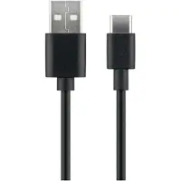 Microconnect USB3.1CCHAR05B, 0,5 m, USB A, USB C, USB 2.0, Schwarz