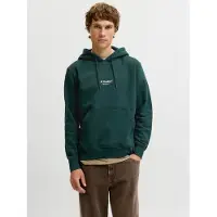 Jack & Jones "JJESOHO SWEAT HOOD NOOS", Baumwollmischung, relaxed fit