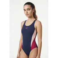 Speedo Badeanzug mit Formbeständigkeit, chlorbeständig, pillingbeständige Oberfläche