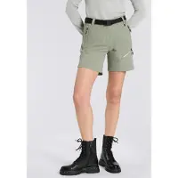 Killtec Shorts "KOS 241 WMN SHRTS", Damen, Gr. 46, N-Gr, grün (helloliv), Obermaterial: 100% Polyester, Hosen Shorts, kurze Hose mit Futter aus Polyester und Baumwolle