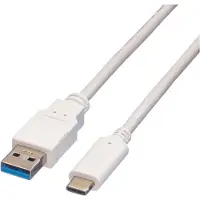 Value USB 3.2 Gen 1 Kabel, USB A-C, ST/ST, 0,5 m