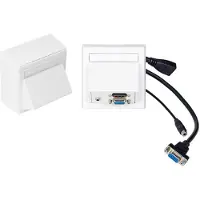 VivoLink WI221192, HDMI + VGA + 3.5mm, Weiß, 10 g, 20 g