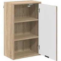 vidaXL Badezimmermöbel-Set 3 stk. Sonoma-Eiche 39,5 x 36 x 88 cm