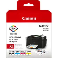 Canon PGI-1500XL Druckerpatrone Multipack schwarz, gelb, cyan, magenta