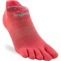 Injinji - Women's Run Lightweight No-Show - Laufsocken Gr 40,5-44,5 rot