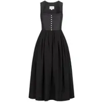 Nübler Gastrodirndl Saskia in Schwarz | Gr.: 46