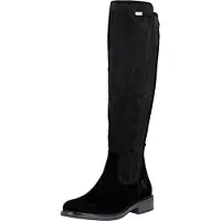 Remonte Damenschuhe Schaftstiefel Schwarz Freizeit, Schuhgröße:36 EU