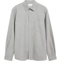 s.Oliver Langarmhemd , Herren, Gr. XL, N-Gr, grau (braun), Web, Obermaterial: 100% Baumwolle, unifarben, normal hüftbedeckend, Rundhals, Hemden Langarmhemd, mit Brusttasche und Knopfleiste