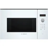 Bosch Serie 4 BFL523MW1F, Integriert, Solo-Mikrowelle, 20 l, 800 W, Eingebautes Display, LED