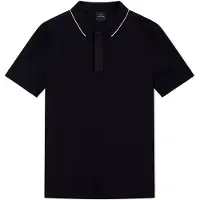 Armani Exchange für Herren. XM001285AF10366UC001 Ideal Polo (XS), Schwarz, Lässig, Baumwolle, Kurzarm