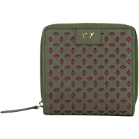 Braun Büffel Portemonnaie STELLA RV-Geldbörse S 6 Kartenfächer grün Damen - Leder