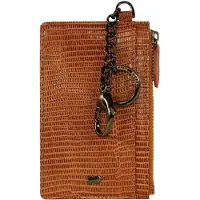 Braun Büffel Minigeldbörse LUCY Börse XS 4 Kartenfächer braun Damen - Leder