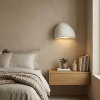 Opviq Wandlampe LORE , dimmbar, weiß / opal, für Wohn- / Esszimmer, Kunststoff, Modern, Wandleuchte, Wandlampe Innen