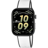 Lotus Smartwatch "Smartwatch", weiß (weiß, schwarz, weiß), Smartwatches, Herren, Smartwatch, Armbanduhr,Herrenuhr,Bluetooth,Steuerung der Smartphone-Kamera,Wecker