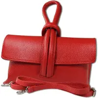 Toscanto Tasche rot Abendtasche Leder OTT834AR