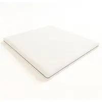 THE WHITE STONE Matratzentopper 90x190 aus Memory Foam mit 9 Differenzierten Zonen | Höhe 10 cm