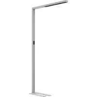 NCC-Licht LED Stehleuchte Linus Silber Up & Down 80W 11000lm CCT 3000K-5700K UGR