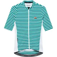 CafÉ Du Cycliste - Women's Romy - Radtrikot Gr L türkis