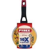 Pyrex Stieltopf + Deckel – – 1455030 – Antihaftbeschichtung – 16 cm – PFAS-frei