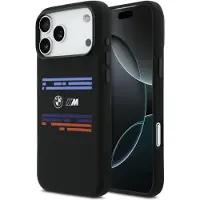 BMW M Silikon Horizontale Linie Magsafe Hülle Für Iphone 17 Pro Max
