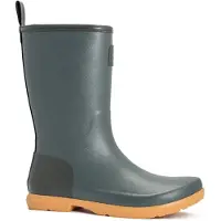 ROUCHETTE SAS Origin Halbstiefel grün Gr. 41 wasserdicht mittelhoh Naturkautschuk Handarbeit mit gepolsterter Innensohle