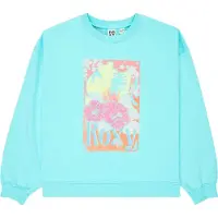 Roxy - Kid's Lineup Crew RG Terry - Pullover Gr 10 Years - M türkis